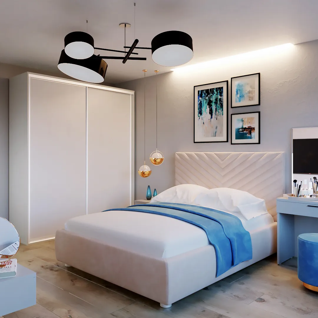 Кровать двуспальная мягкая САРА  с подъемным механизмом, 160x200