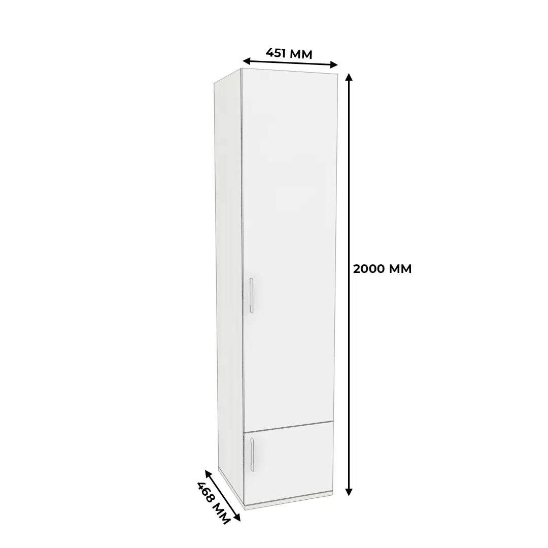 Шкаф с полками P222