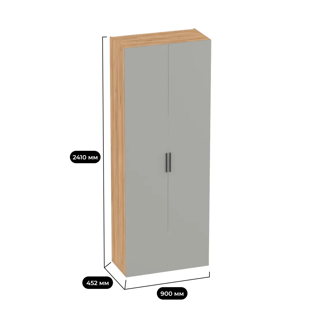 Шкаф двустворчатый L210.44-1