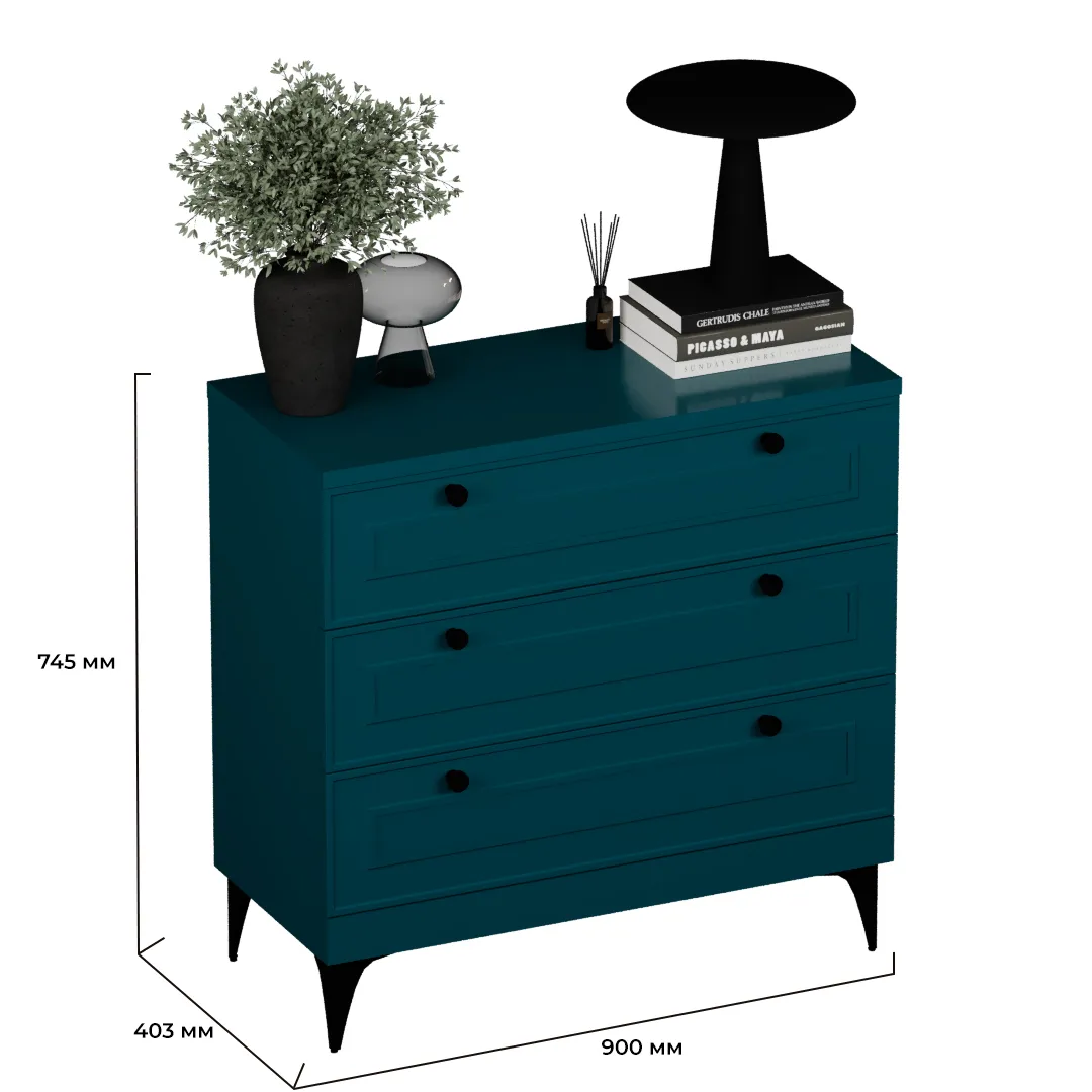 Комод с ящиками узкий A703.40ESB