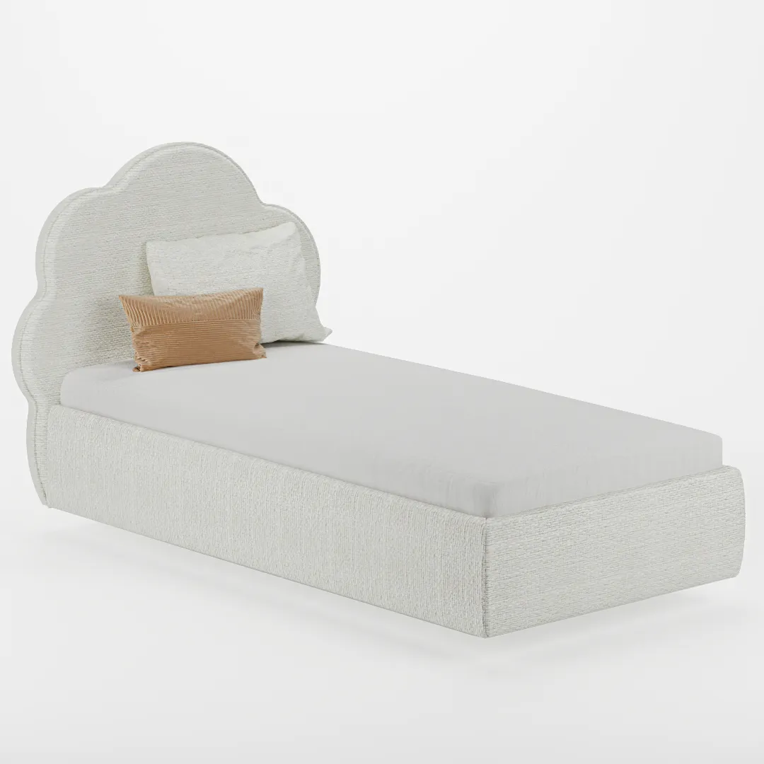 Кровать односпальная мягкая CLOUD  с подъемным механизмом, 90x190