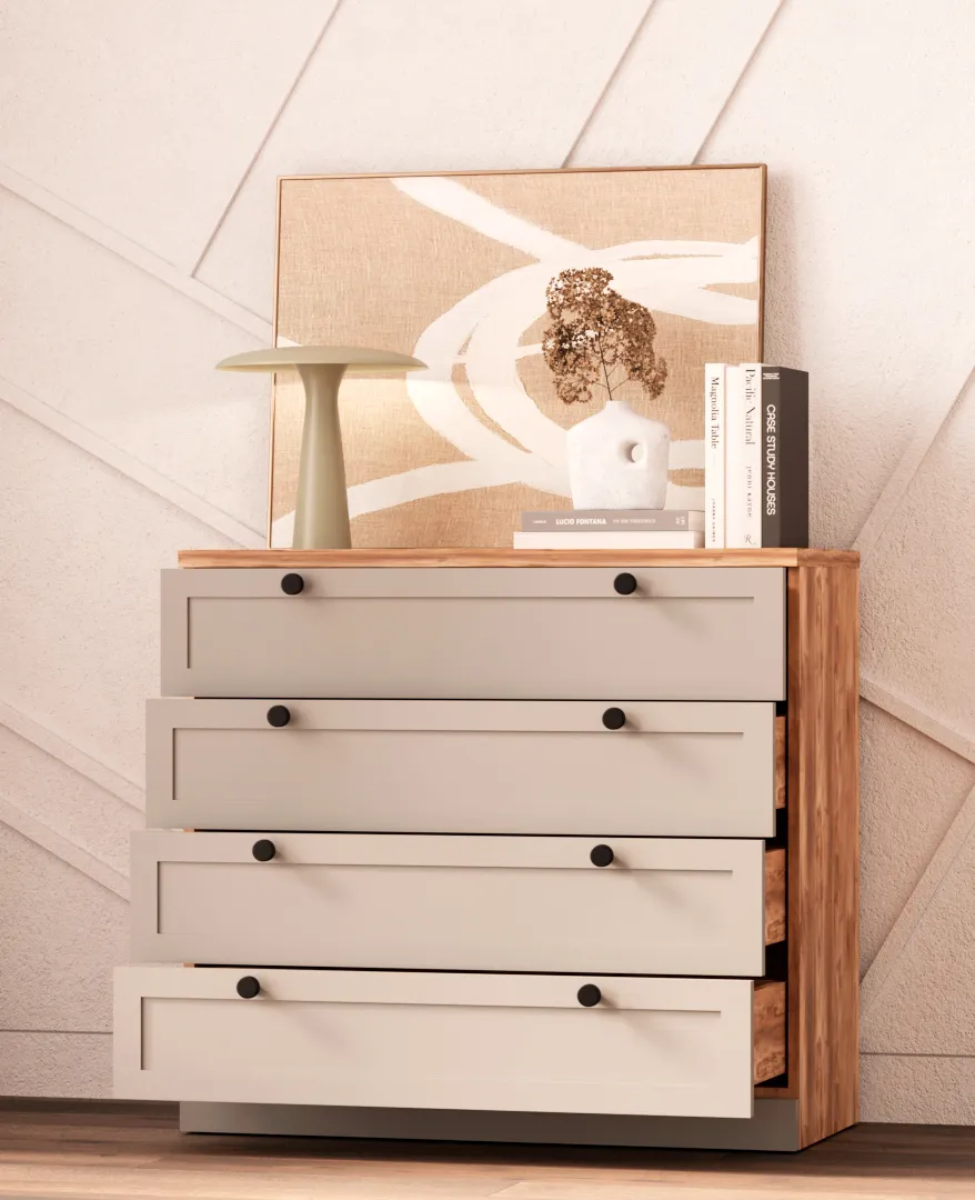 Комод с ящиками узкий A704.40