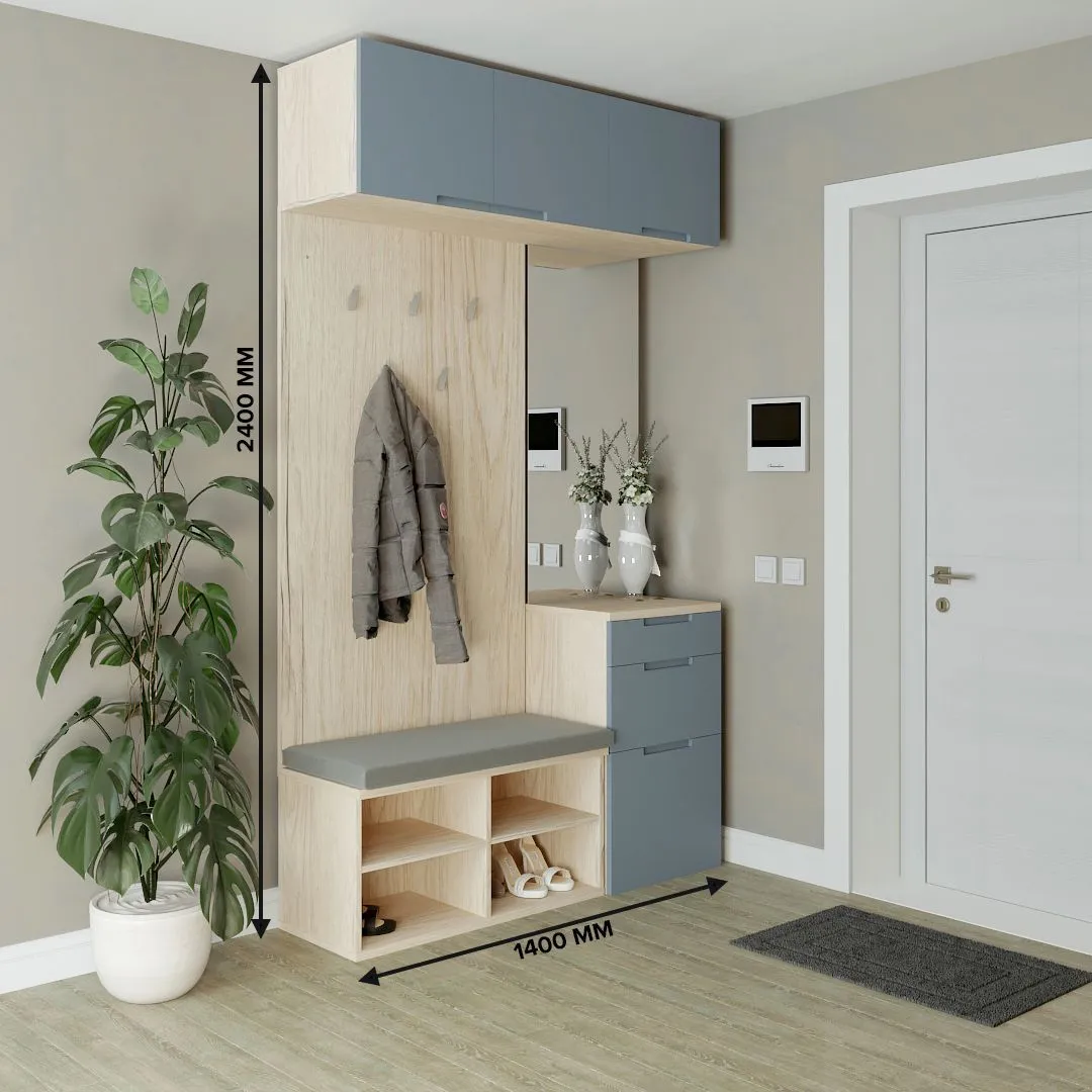 Lazio прихожая фасады в эмали 7