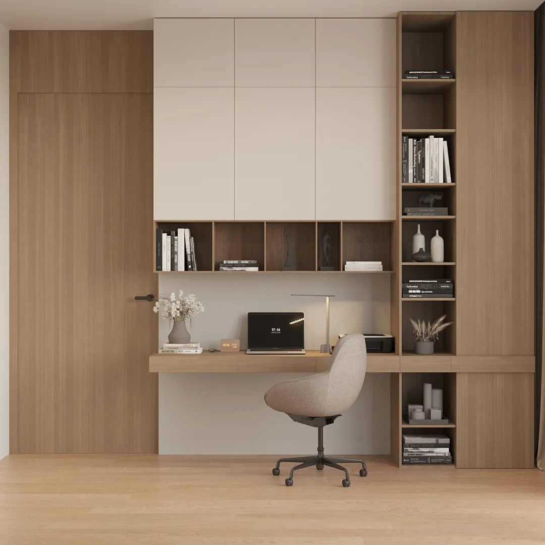 Кабинет с навесным столом №8