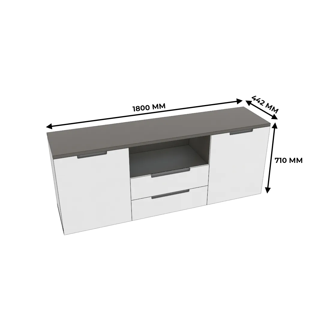Тумба напольная с подсветкой, фасады в эмали LE504