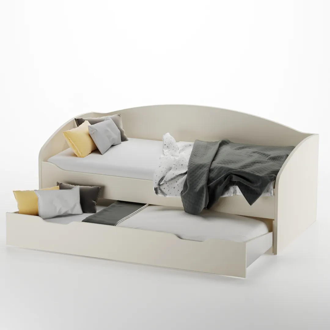 Кровать с выдвижным спальным местом P910, 90x190 Кровать с выдвижным спальным местом P910, 90x190