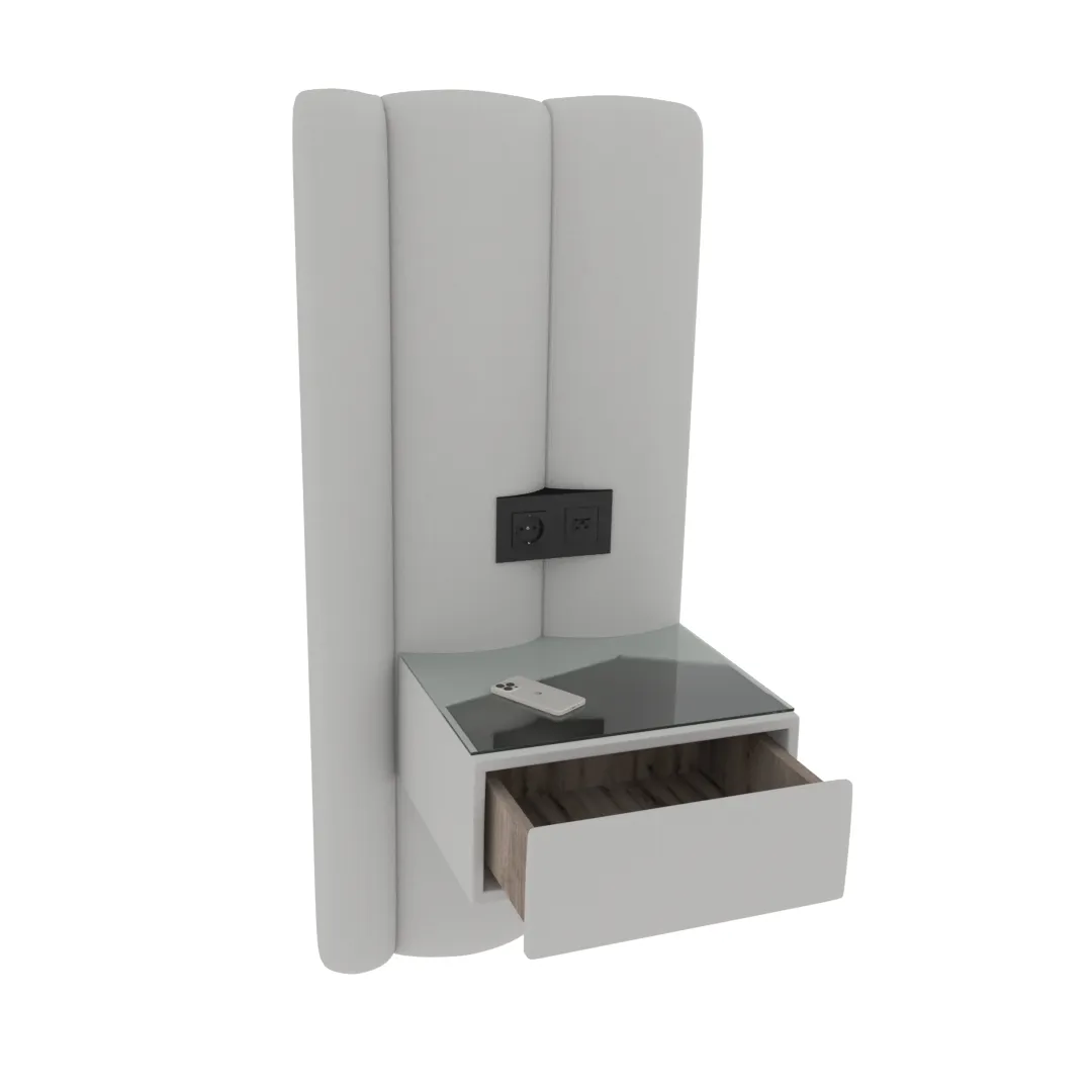 Тумба прикроватная с мягкой панелью ХИЛТОН