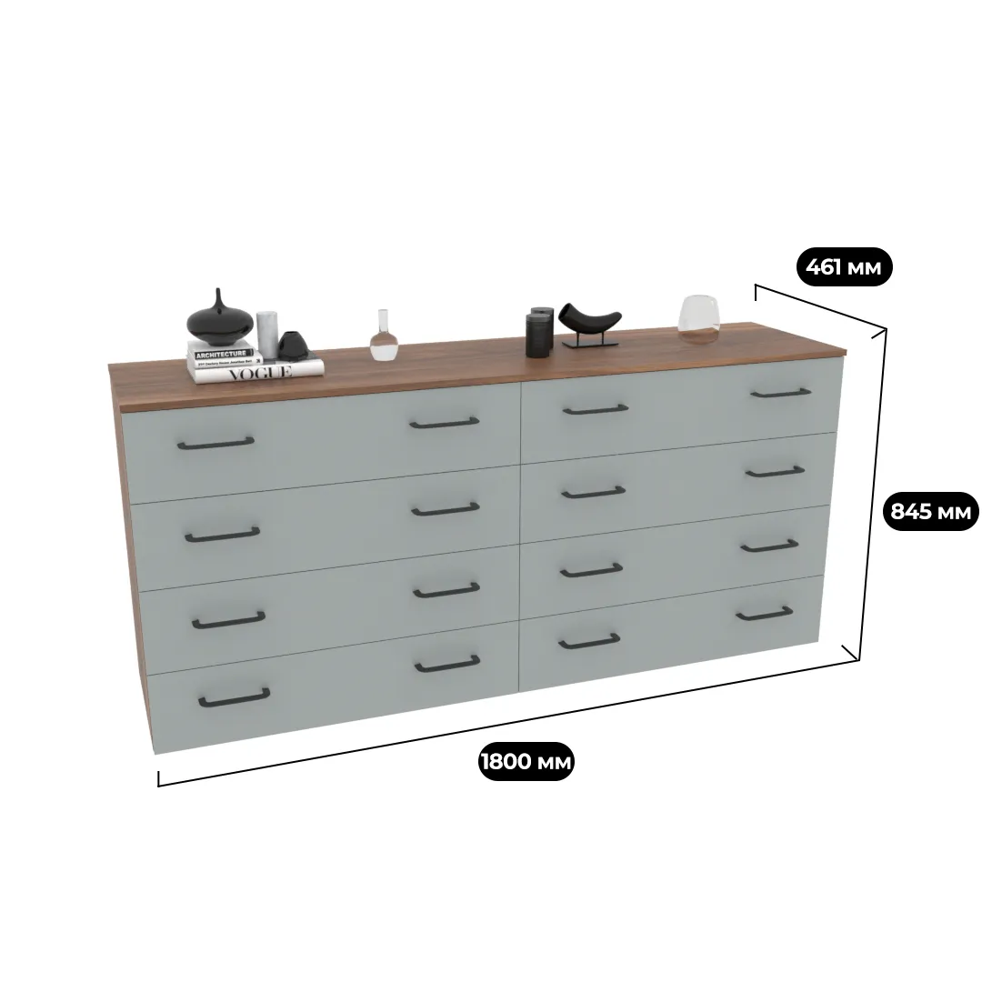 Комод 8 ящиков R708.45