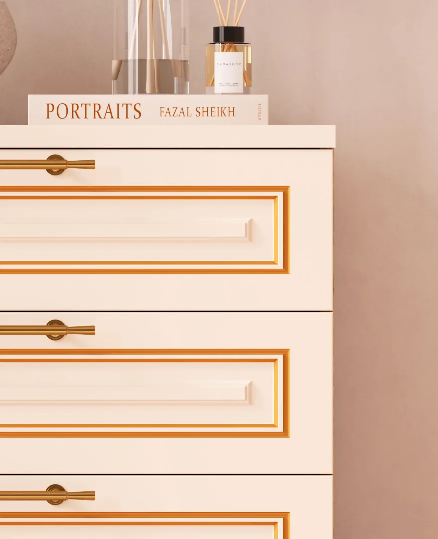 Комод с ящиками узкий A708.40ES