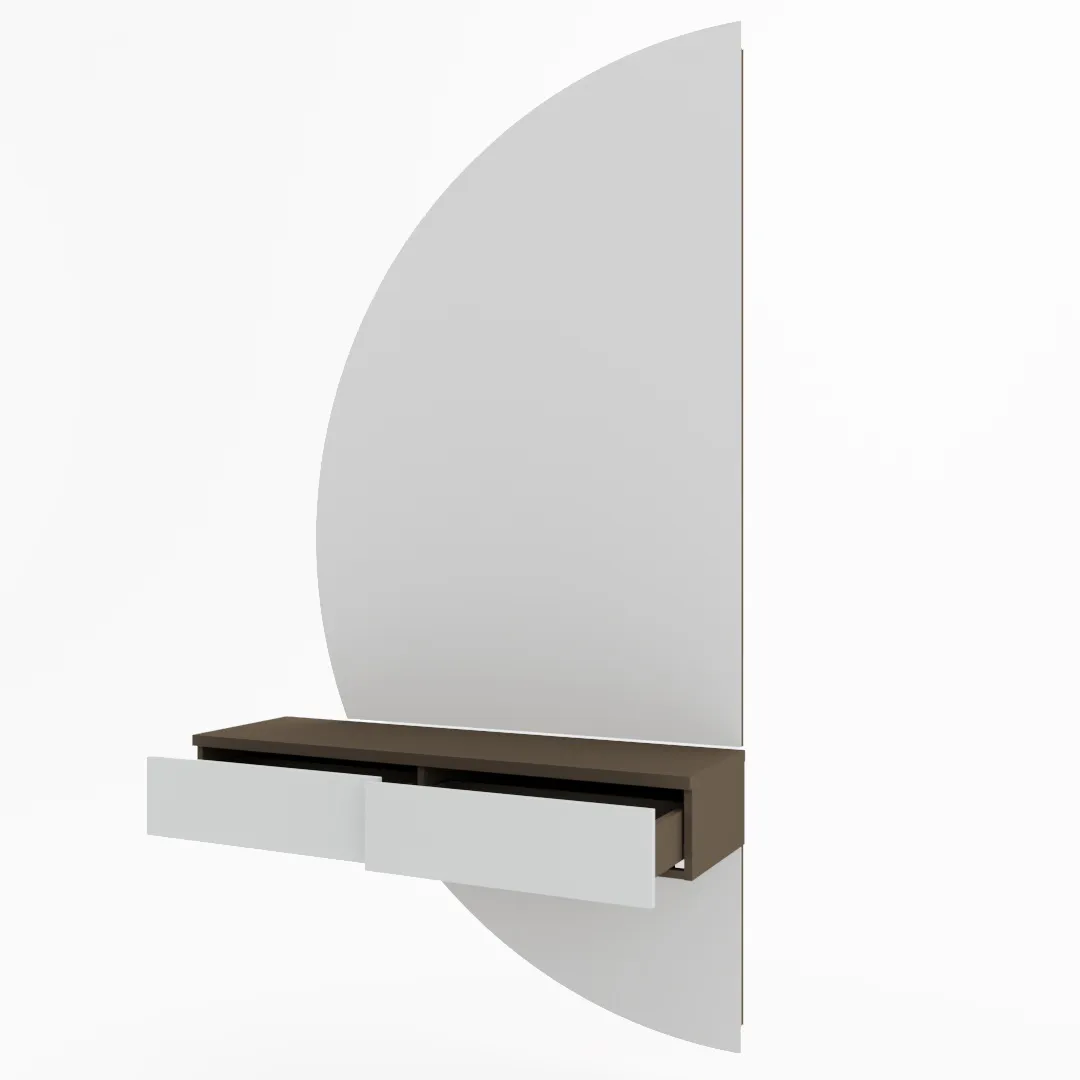 Зеркало с подвесным столиком Lazio 17