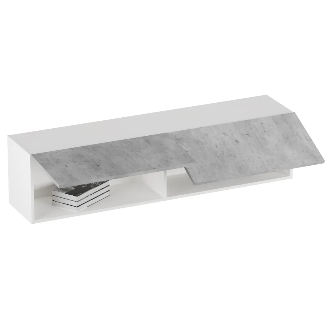 Антресоль с двумя откидными дверями R312.35