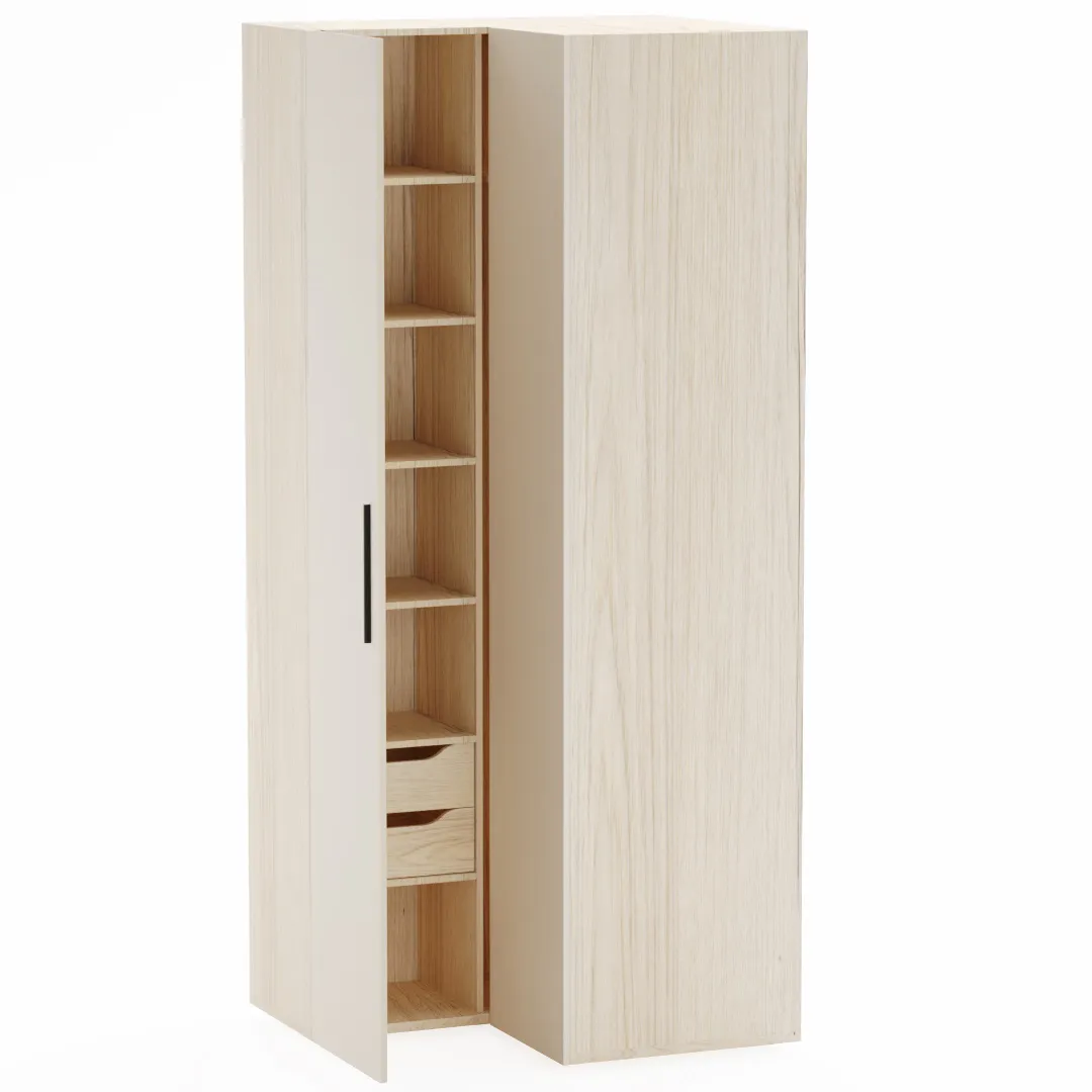 Шкаф угловой L207 L/R