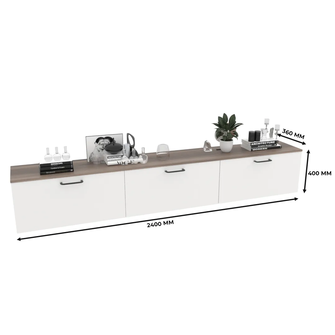Тумба навесная, 3 ящика R5124