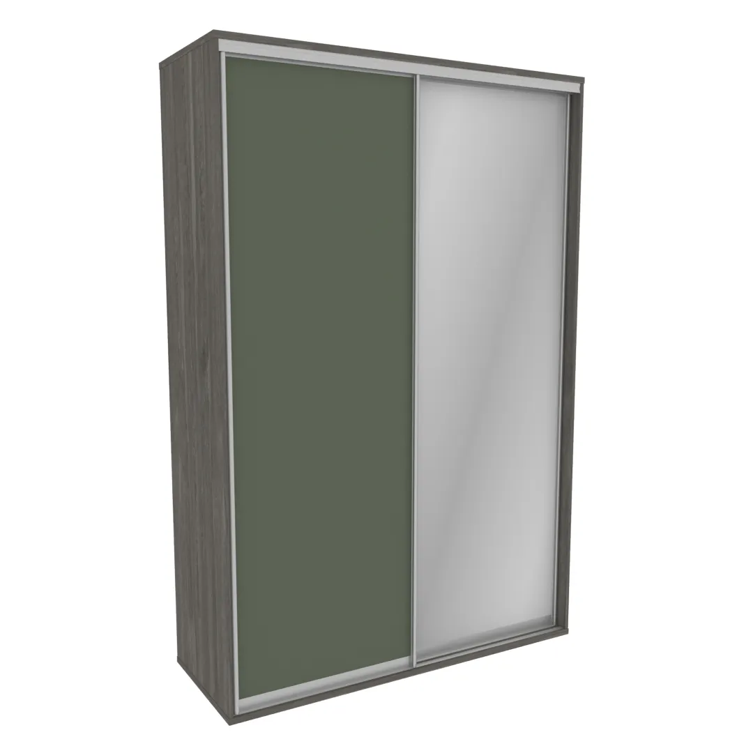 Шкаф-купе U160 тип 1 МДФ/зеркало