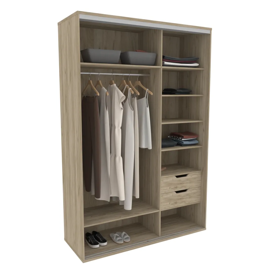 Шкаф-купе U160 тип 1 МДФ/зеркало