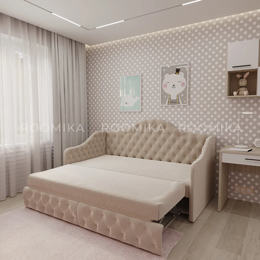 Кровать односпальная мягкая МОНИКА 3