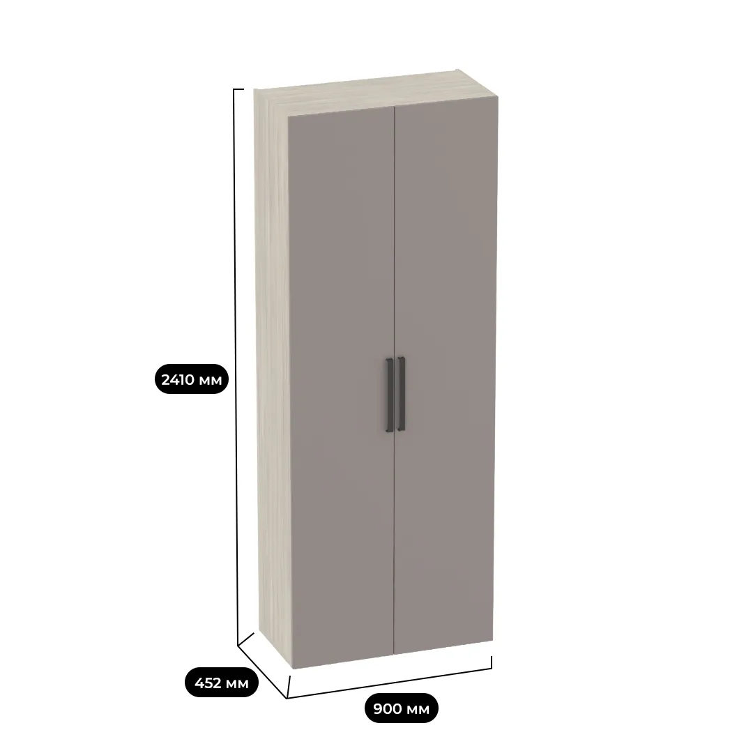 Шкаф двустворчатый LG-210.44-4