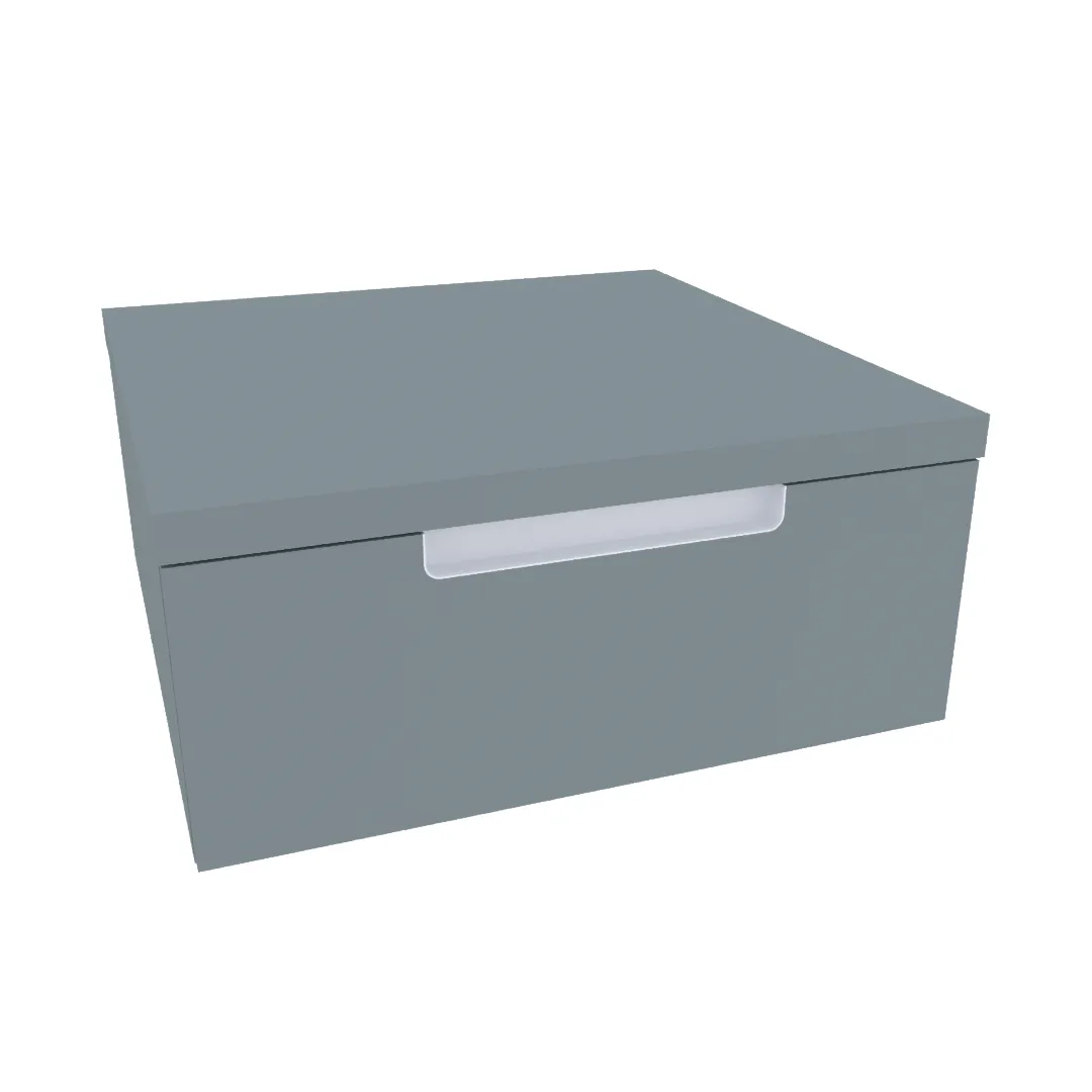 Тумба прикроватная подвесная, фасады в эмали LE709