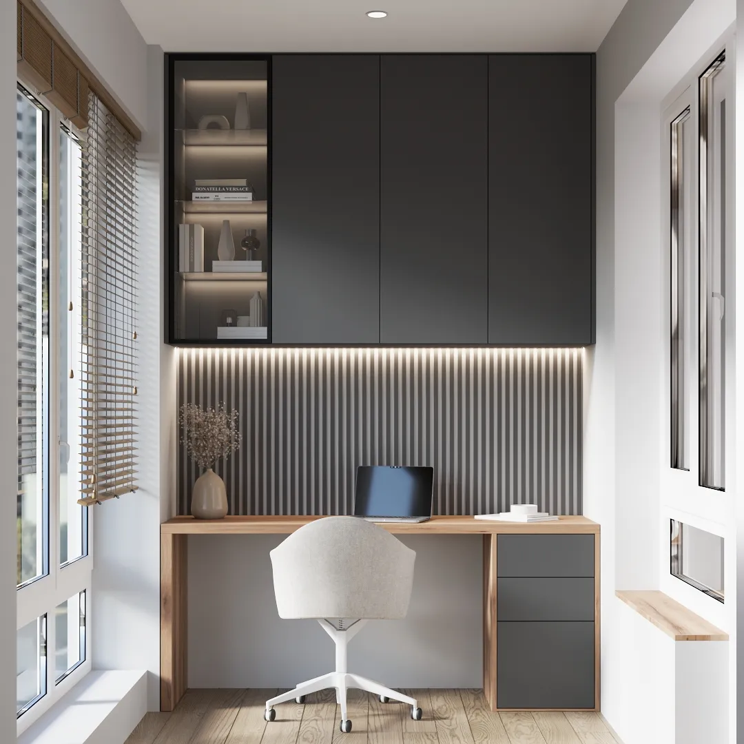 Балкон с рабочим пространством №127 Балкон с рабочим пространством №127