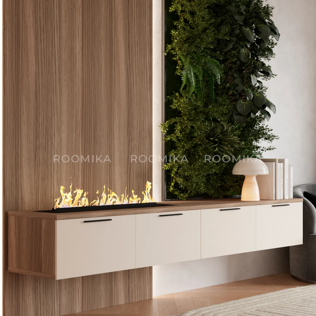 Lazio гостиная с электрокамином 25