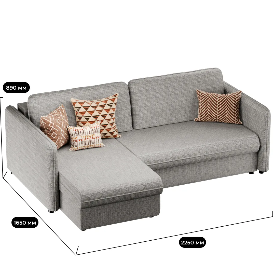 Диван раскладной, система "пантограф" КАМЕРОН4