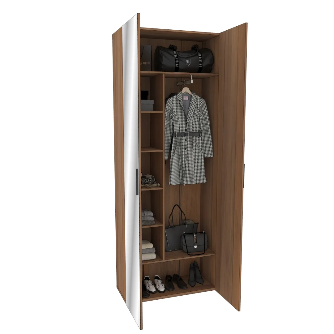 Шкаф двустворчатый с зеркалом L210.40-4Z