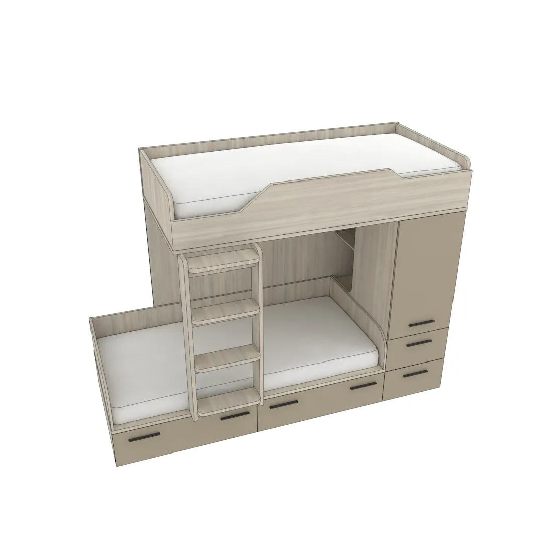 Кровать двухъярусная L906, 90x190 L/R Кровать двухъярусная L906, 90x190 L/R