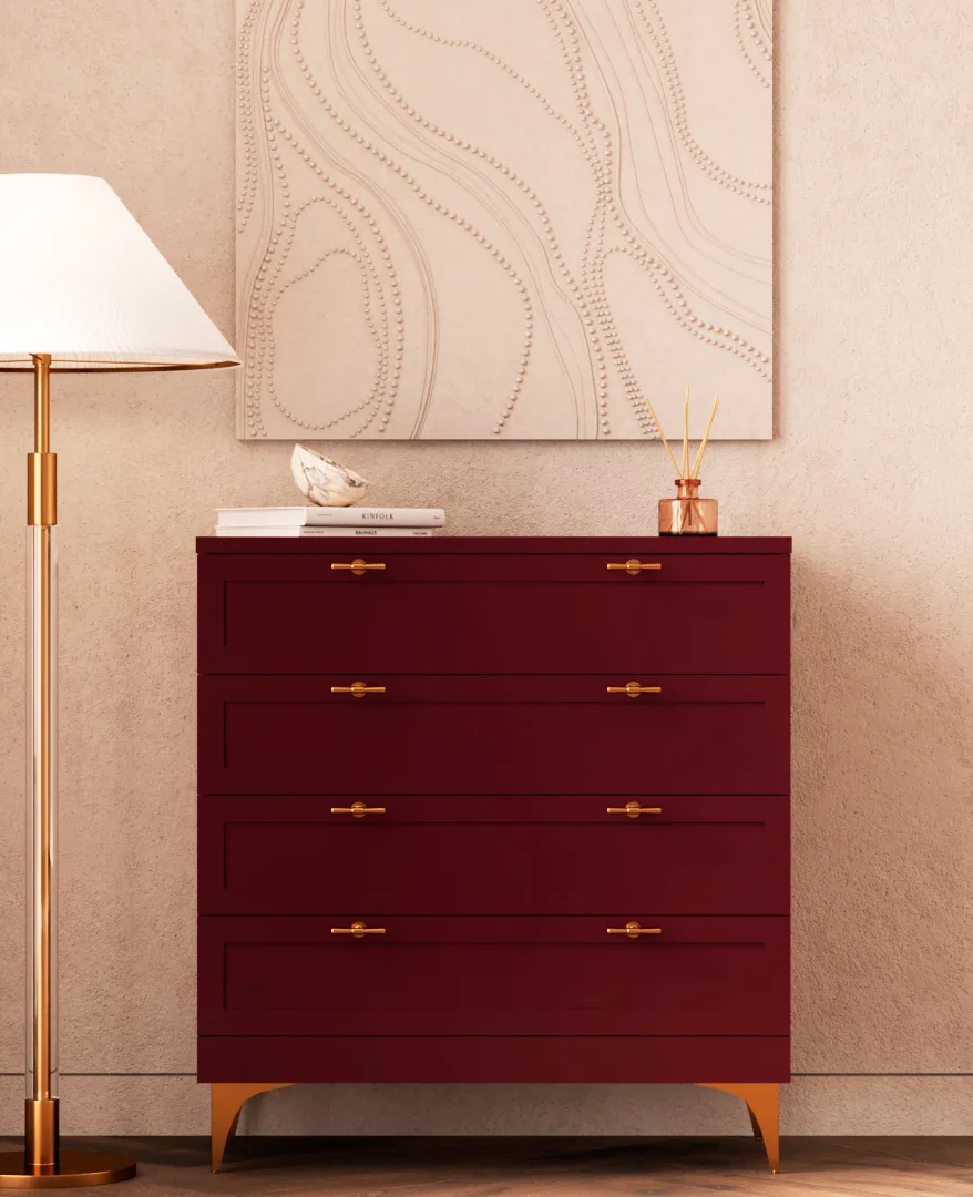 Комод с ящиками с эмалевой столешницей A704.45ES