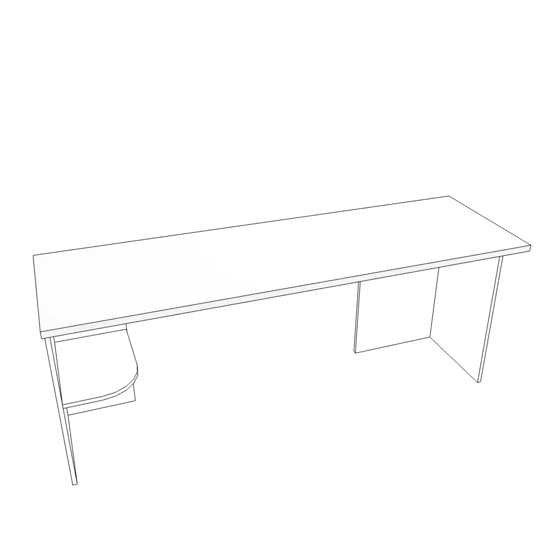 Столешница прямая E713 Столешница прямая E713