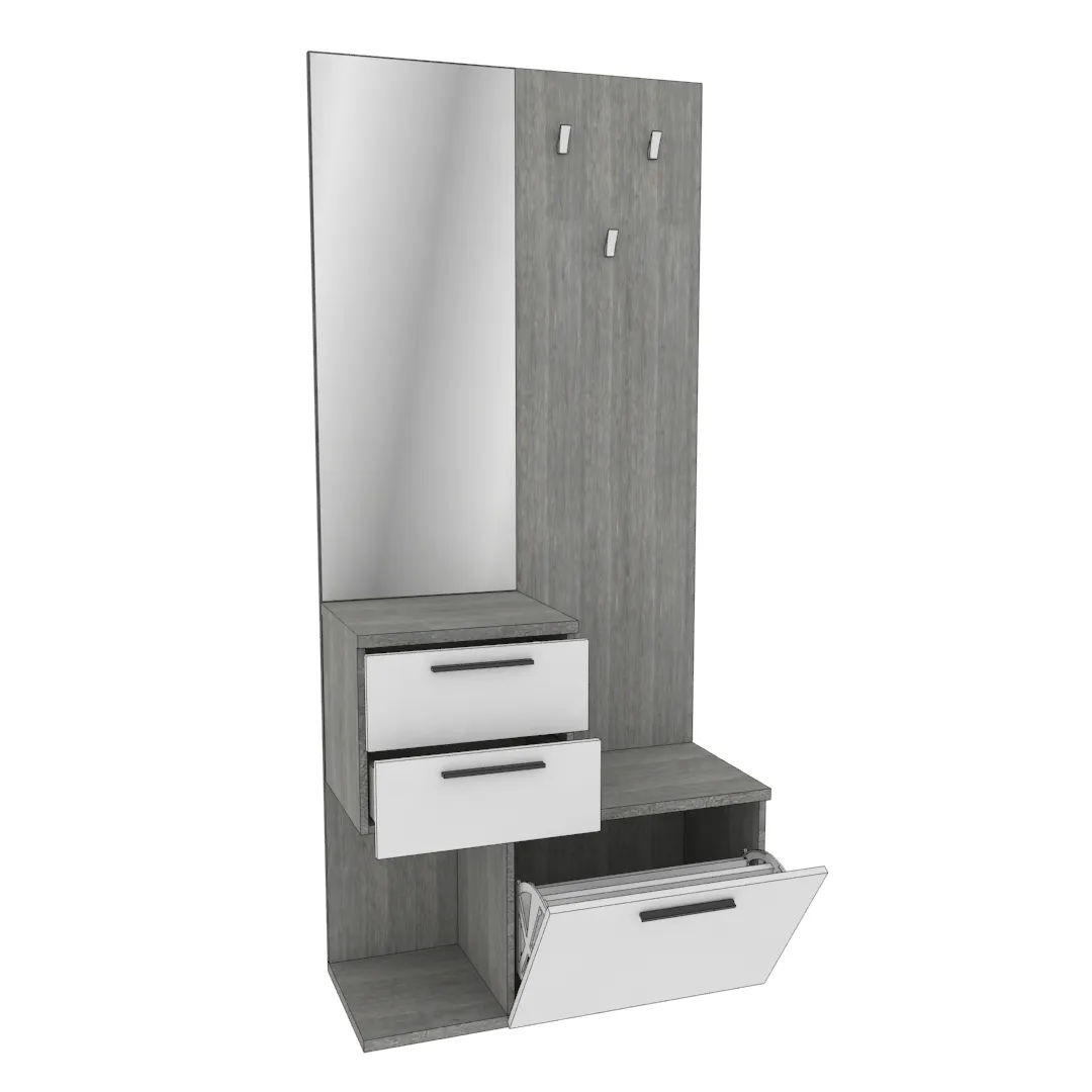 Комплекс панель с зеркалом LG-1000 L/R