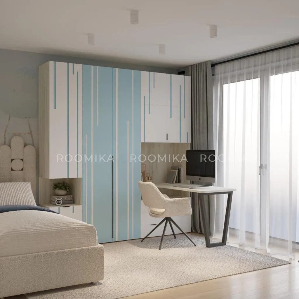 Лацио детская фрезерованные фасады в эмали 79