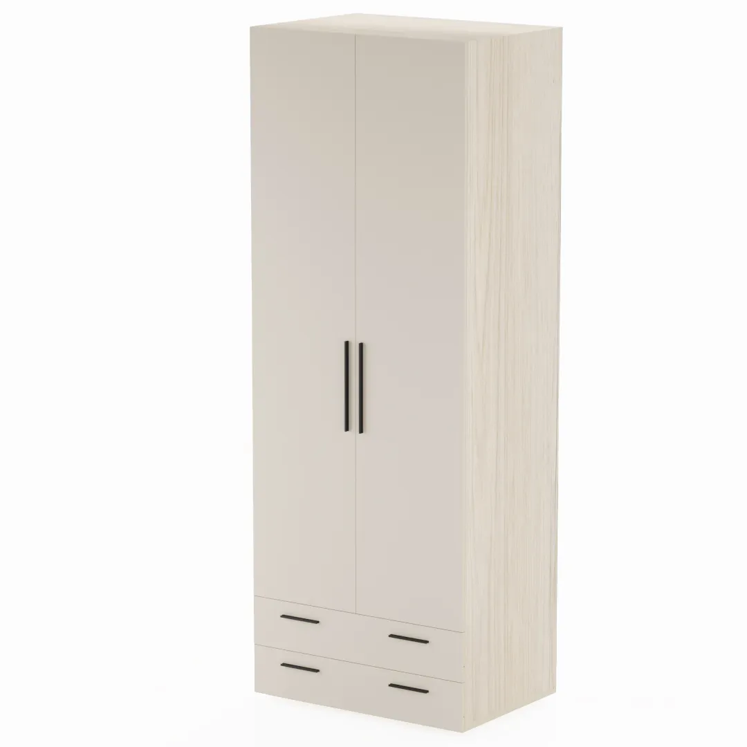Шкаф двустворчатый с ящиками L211.60
