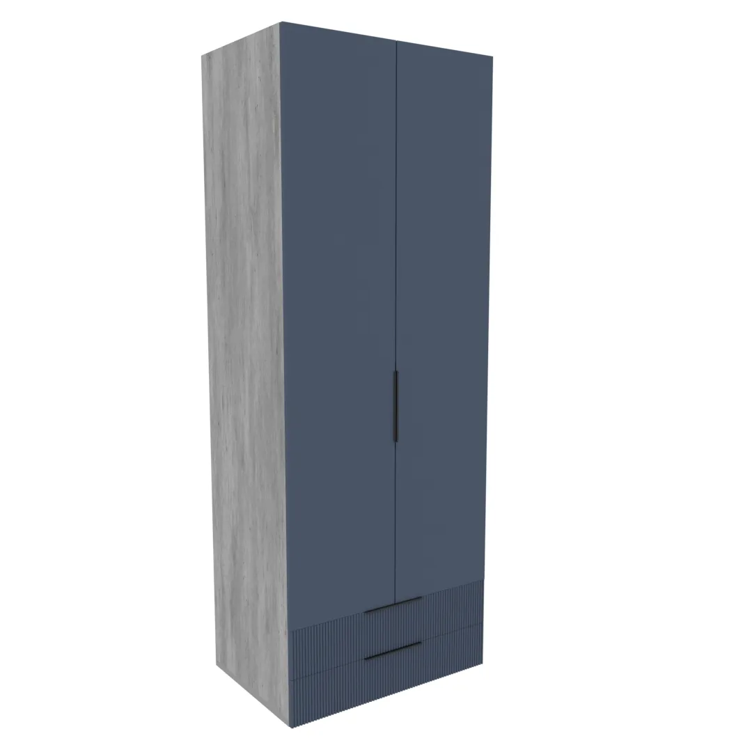 Шкаф двухдверный с ящиками глубокий, фасады в эмали LE211.60 Шкаф двухдверный с ящиками глубокий, фасады в эмали LE211.60