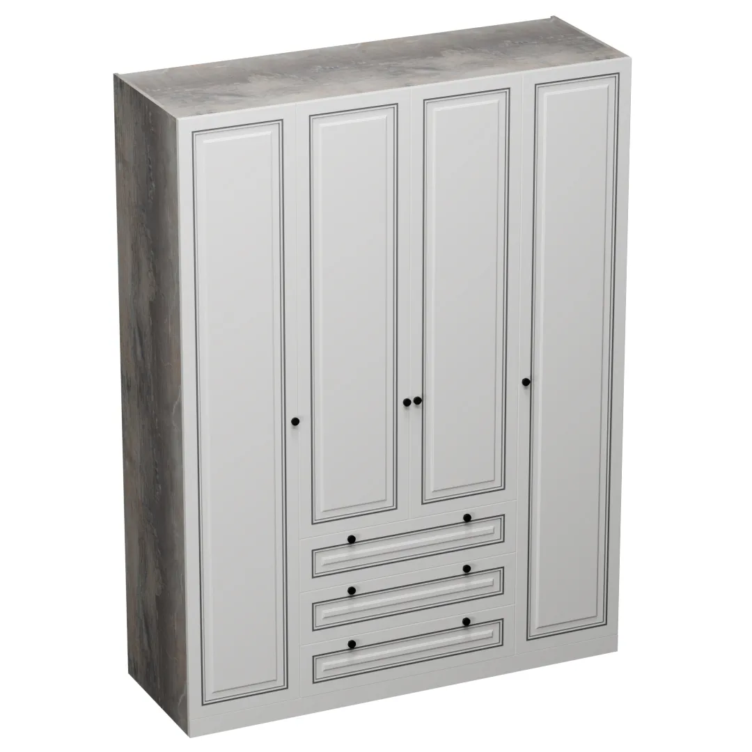 Шкаф четырехдверный для одежды A205-1.60