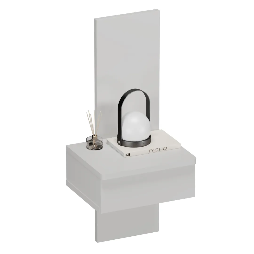 Тумба прикроватная с панелью 1 ящик C-702