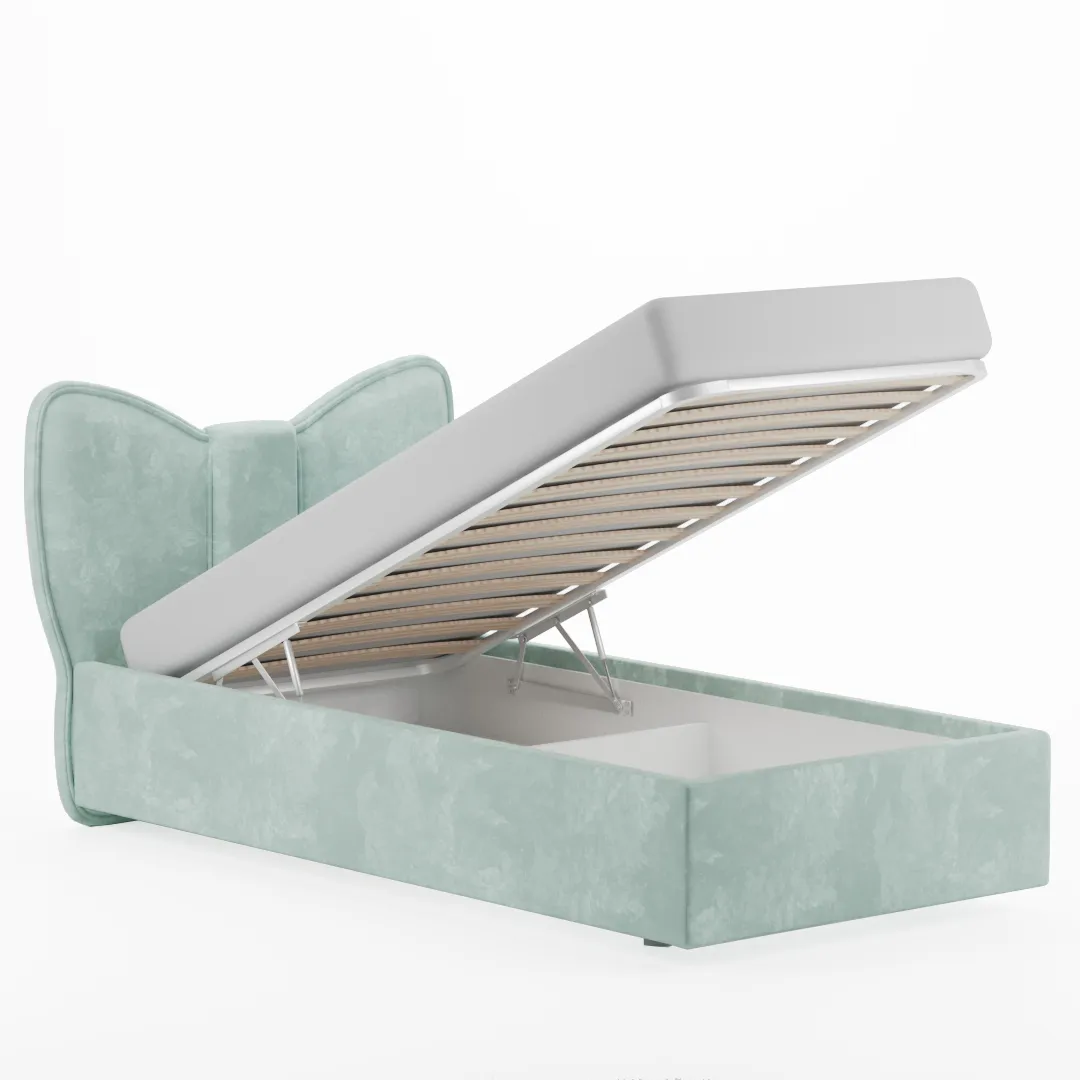 Кровать односпальная мягкая СЭНДИ с подъемным механизмом