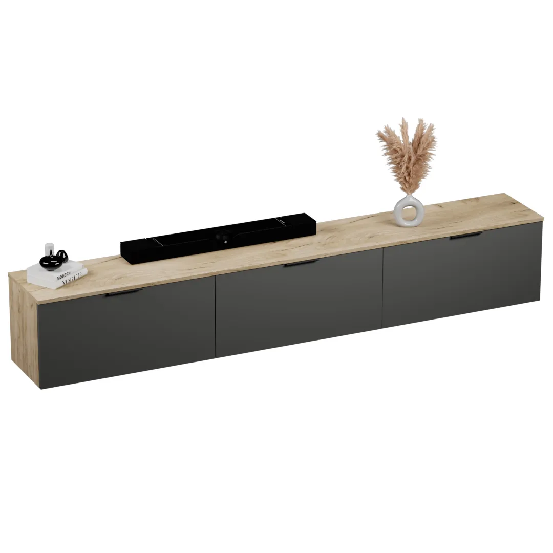 Тумба навесная, 3 ящика R5124