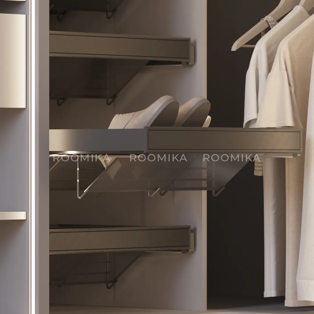 ALPHALUX Aiden Выдвижная обувница в базу 600 мм, ALF0804.564.43