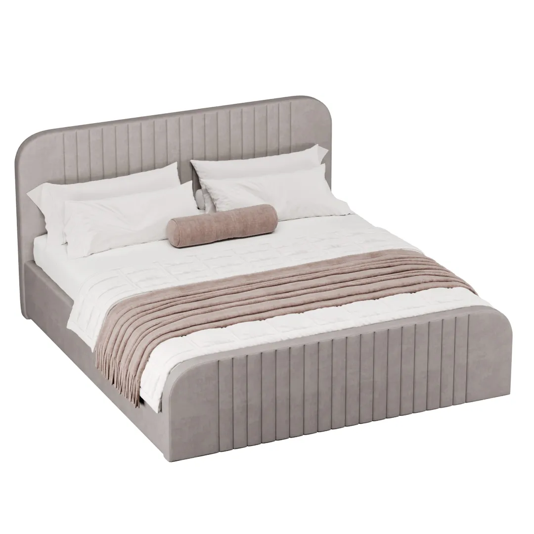 Кровать двуспальная мягкая MALTA с подъемным механизмом, 200x200