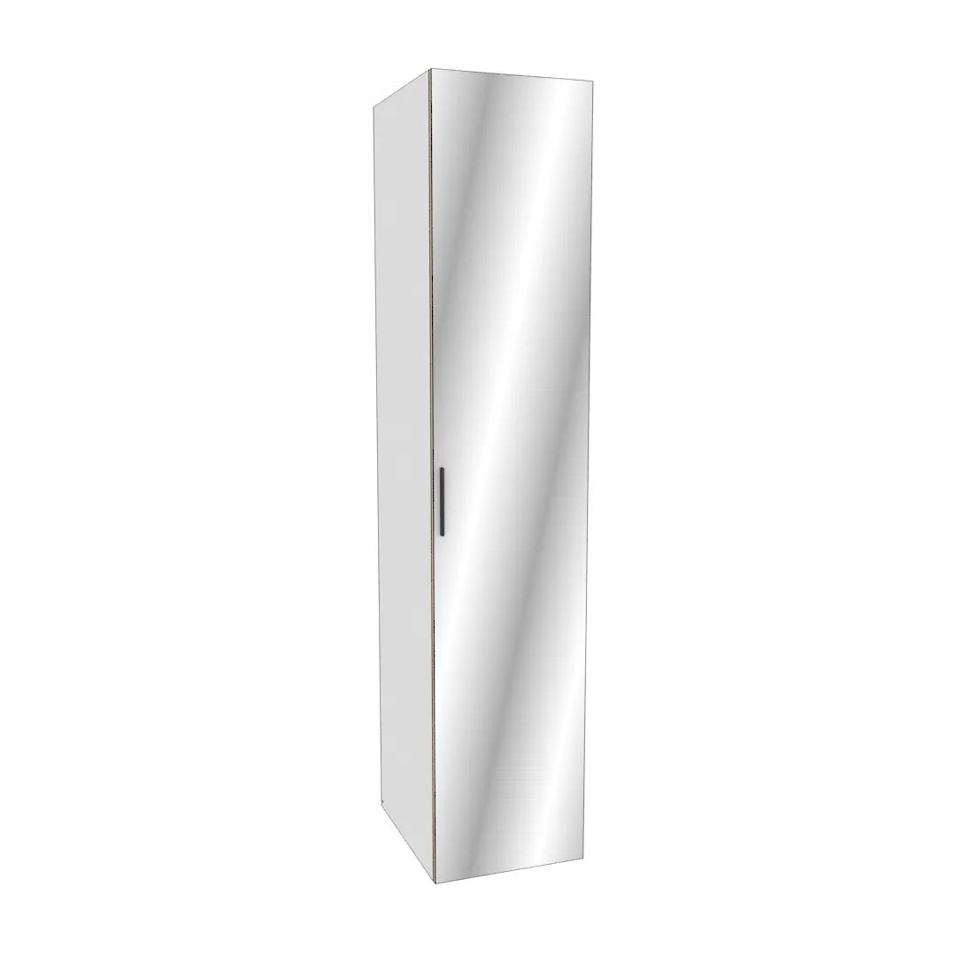 Шкаф 1 дверный широкий с зеркалом L221.60-4Z