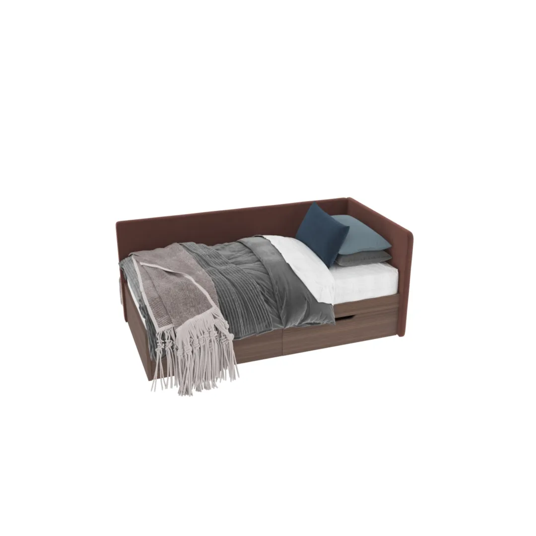 Кровать односпальная L922.90, 90x200 Кровать односпальная L922.90, 90x200