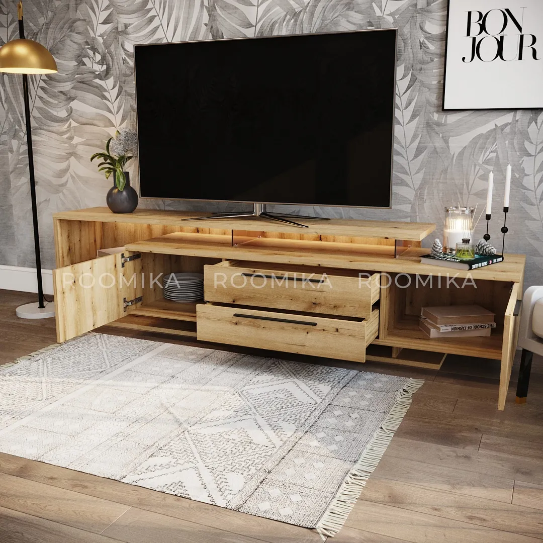 Тумба TV напольная с подсветкой L507 L/R