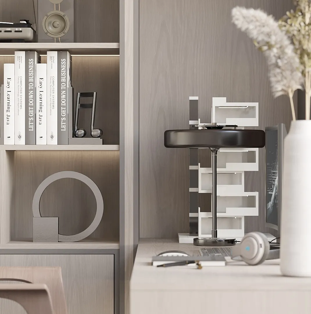 Кабинет с встроенным столом №7