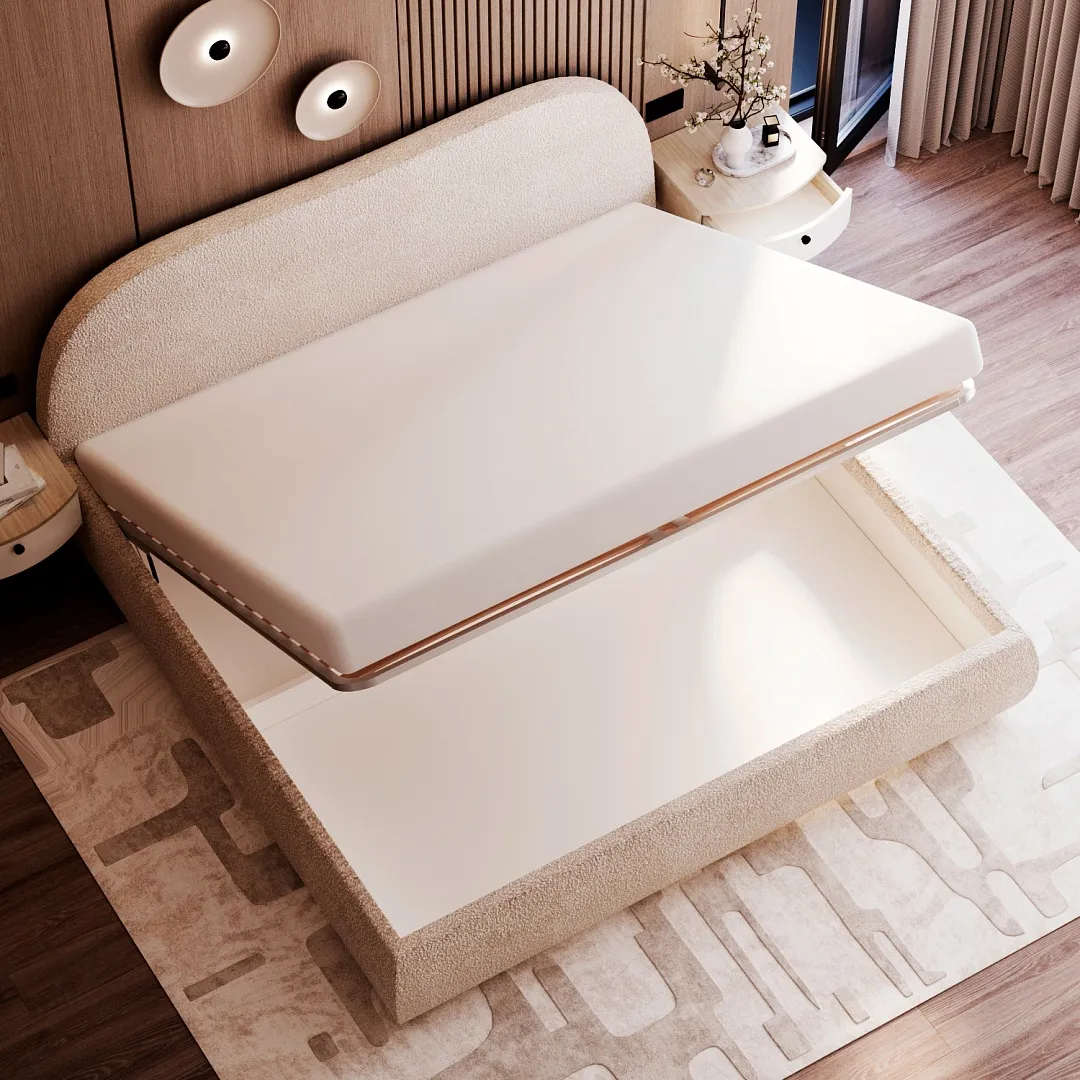 Lazio спальня, фрезерованные фасады в эмали 15