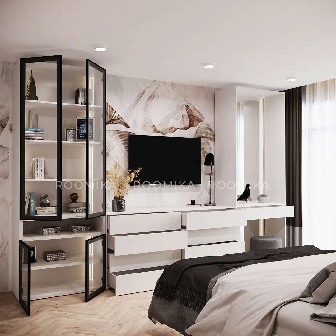 Зона ТВ для спальни Turin