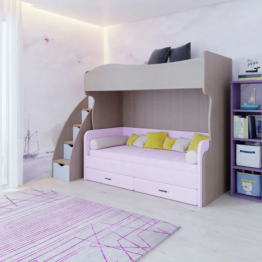 Мягкая кровать-диван LION LIO-1900