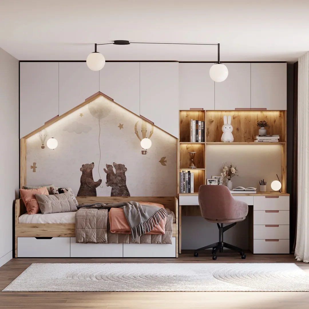 Антресоль с нишей LE629