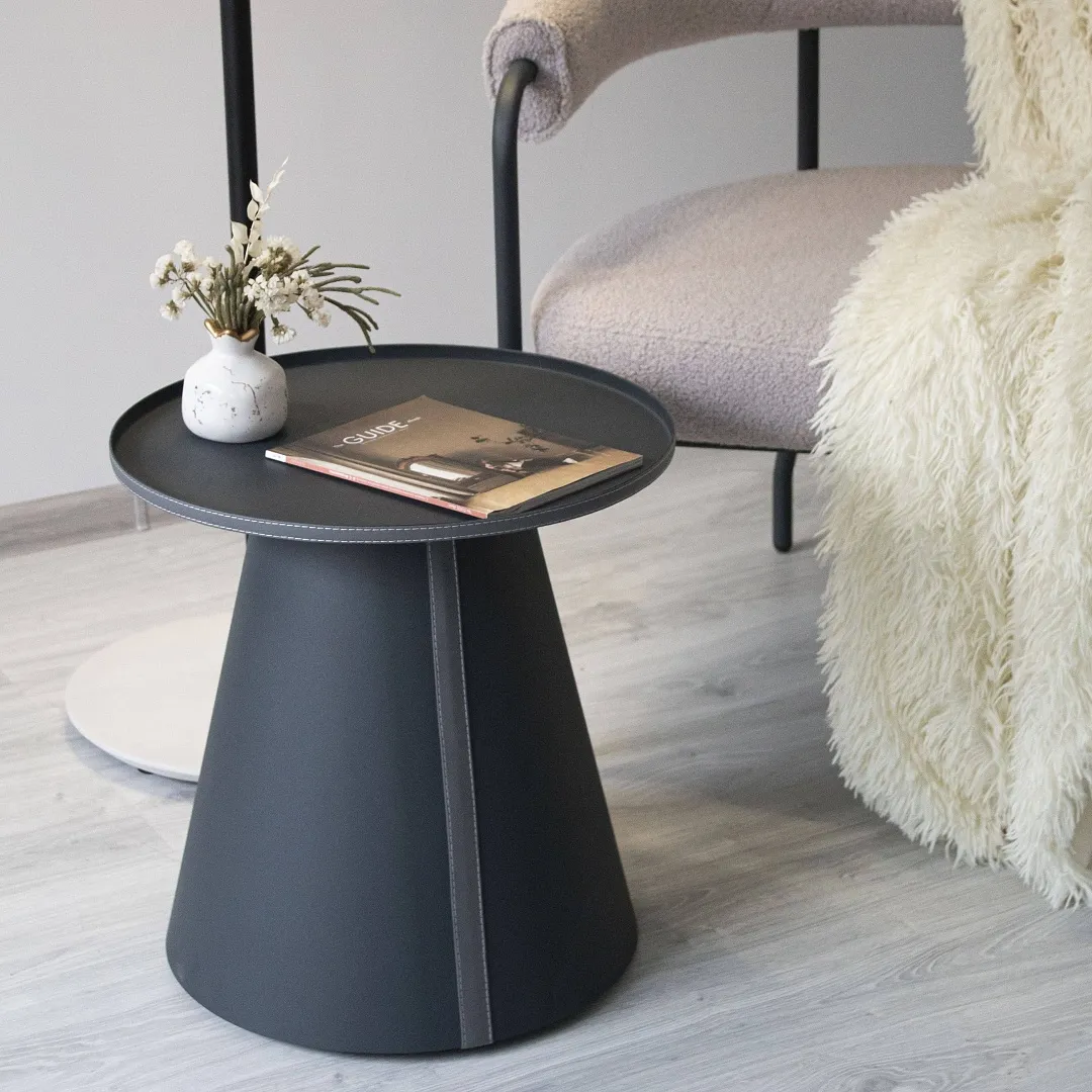 Столик журнальный SHT-CT61, цвет капучино муар/корица