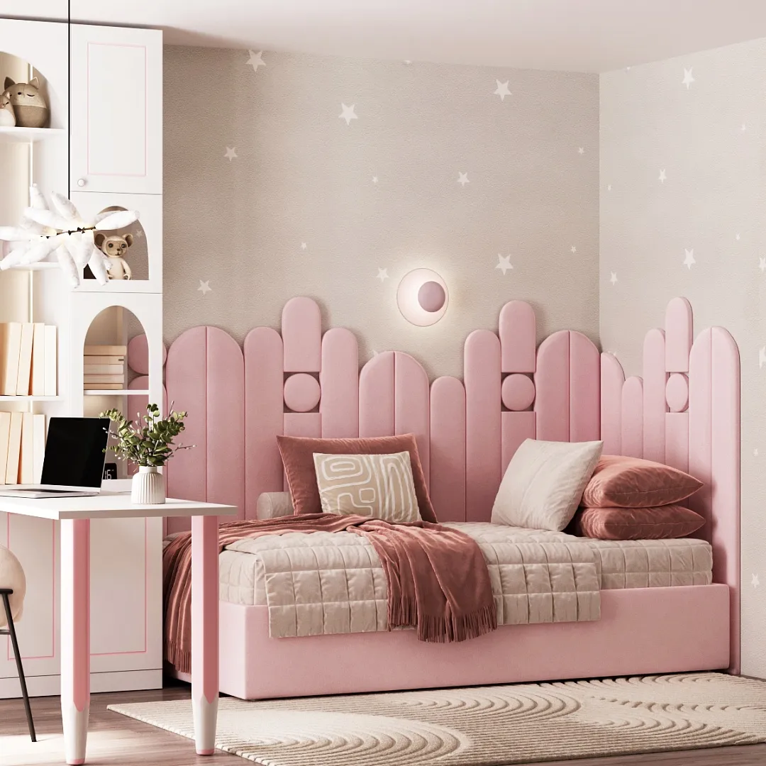 Стеновая панель для детской «Мягкий бортик» #6