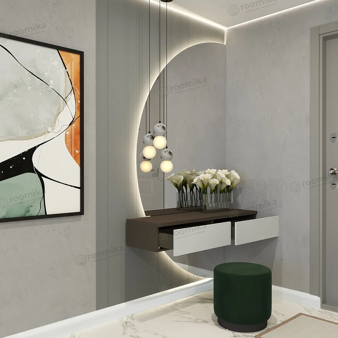 Зеркало L168 с подсветкой L/R